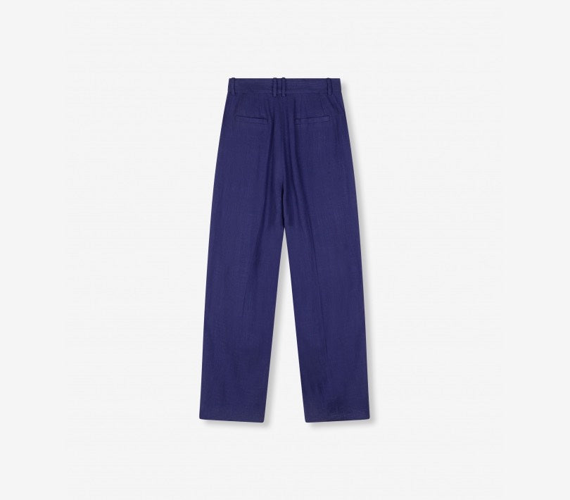 Bloucle Wide Pants - Paars