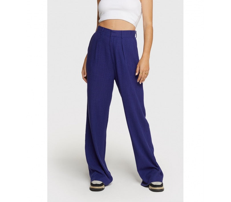 Bloucle Wide Pants - Paars