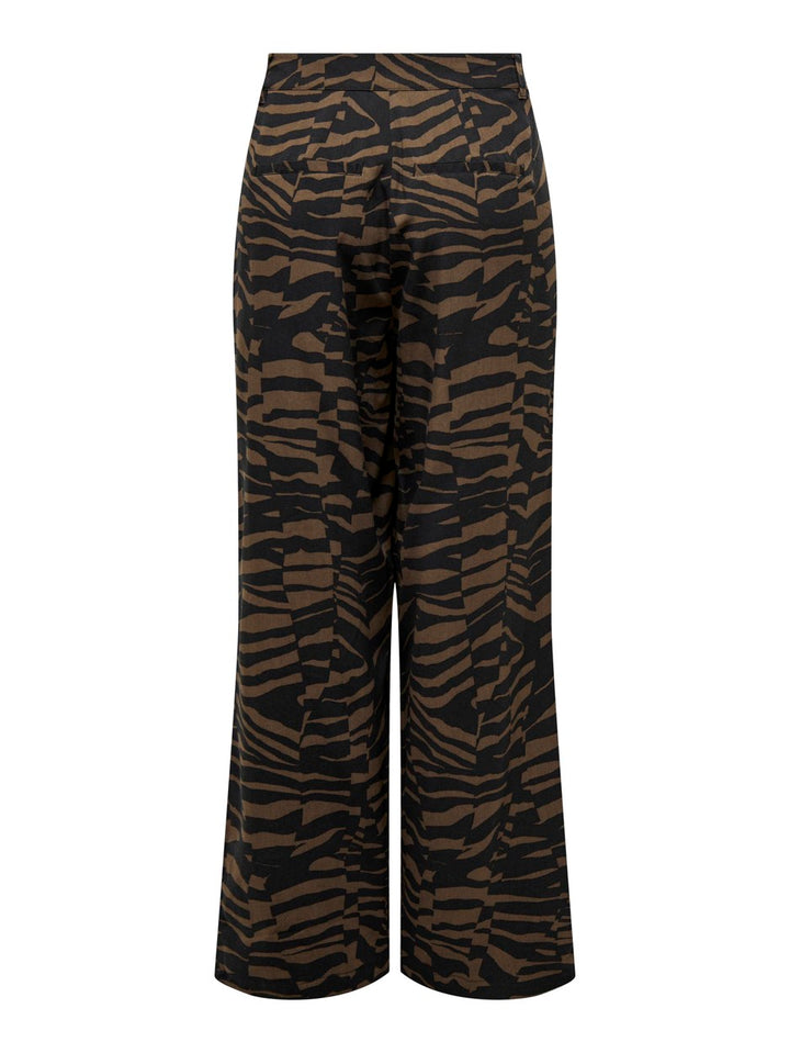 Onlbree Tailored Pant Ptm - Bruin Dessin