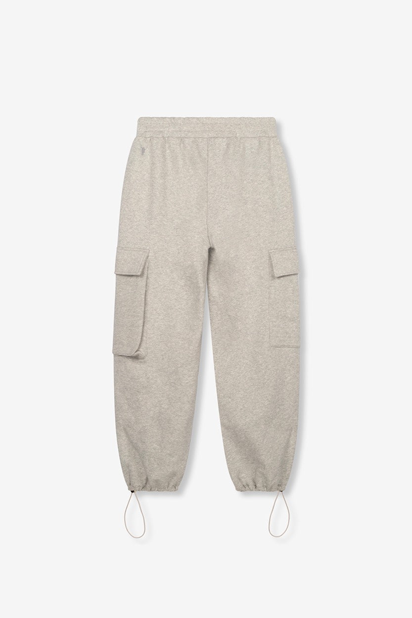 Knitted Cargo Pants - Grijs Melee