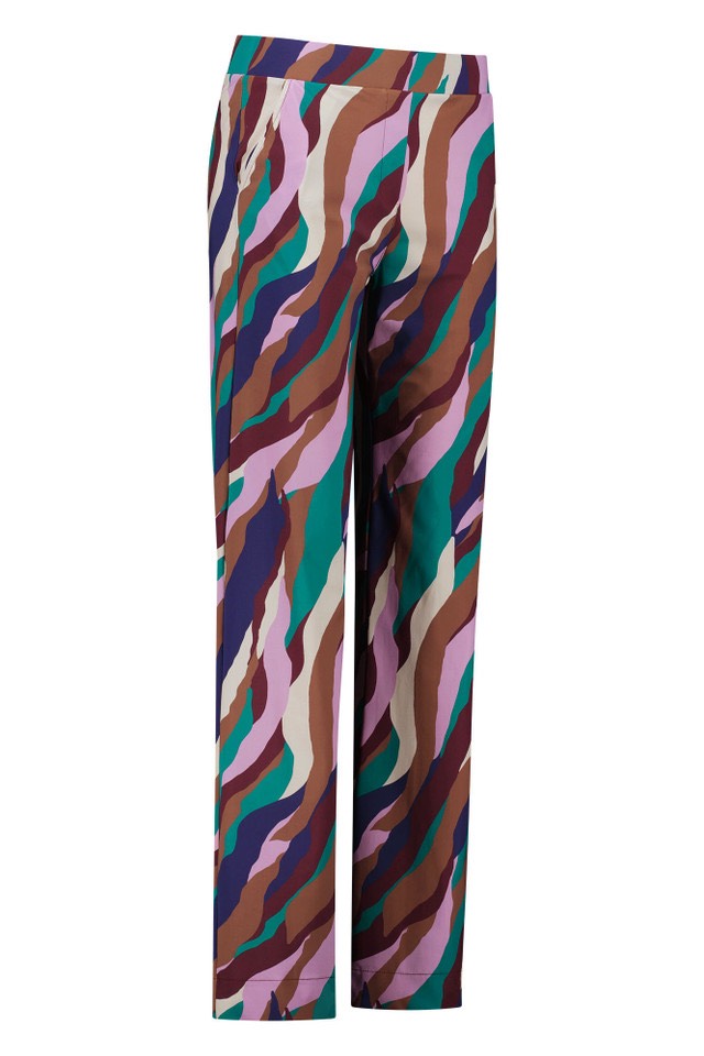 Marilon Autumn Leafs Trousers - Multicolor