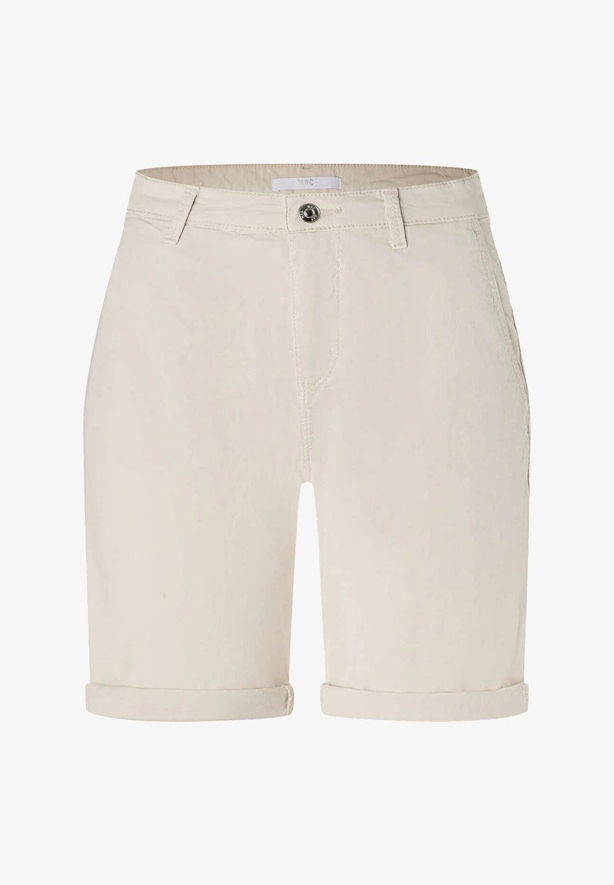 Mac Jeans - Chino Shorts, Fade Out Gabardine - Beige