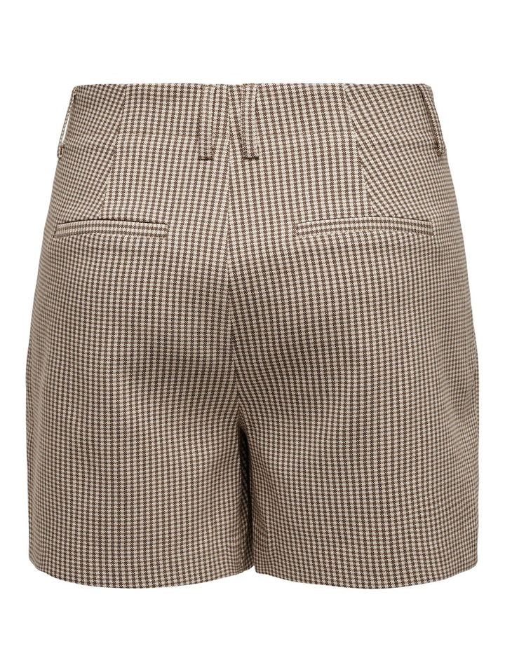 Onlmolly Hw Check Shorts Tlr - Bruin Dessin