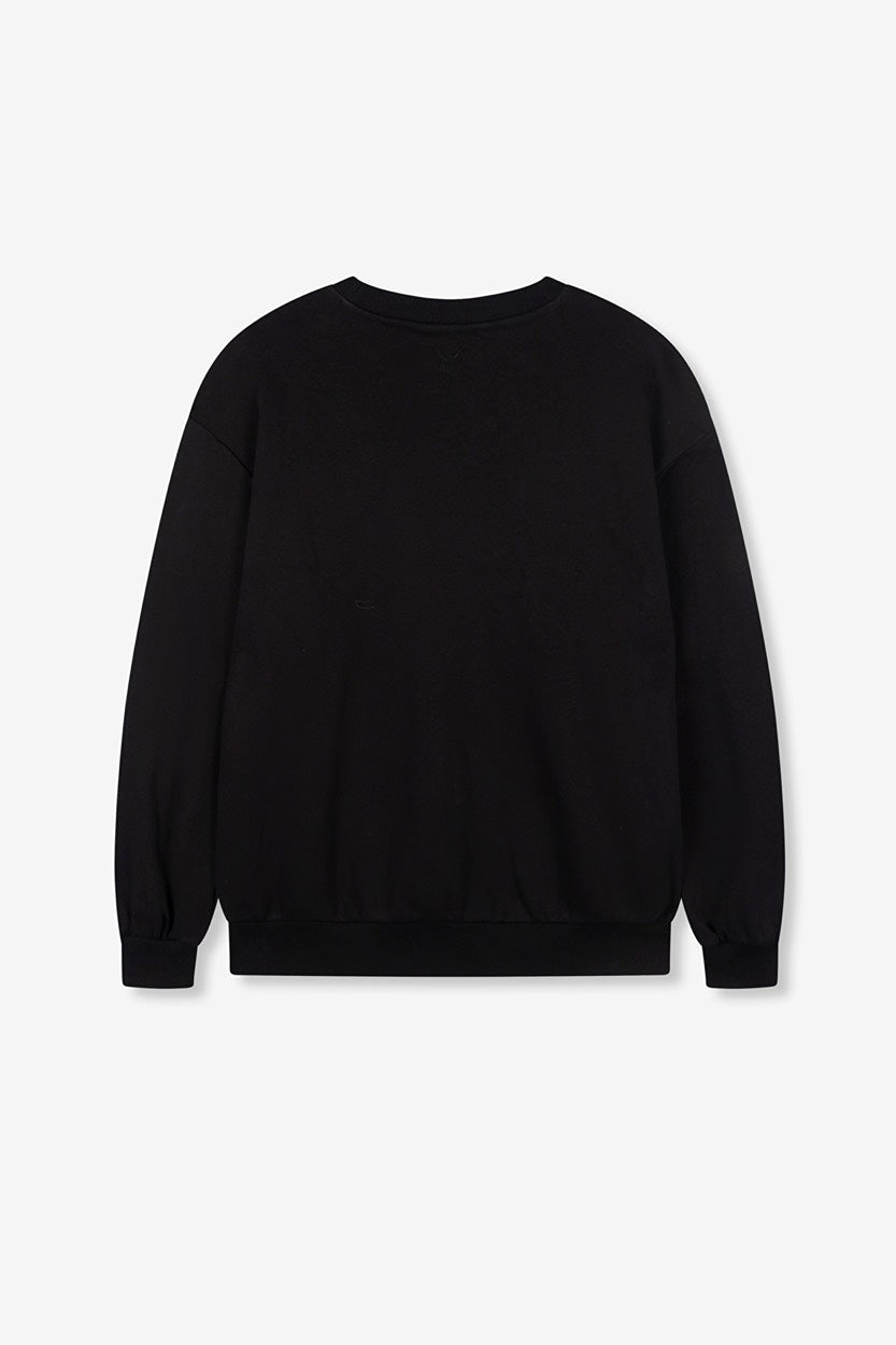 L:adeis Knittet The Label Sweater - Zwart