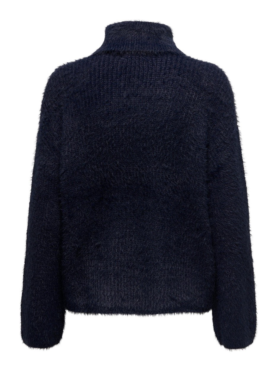 Jdyjola Mia L/s Hn Wide Slv. Pull K - Navy