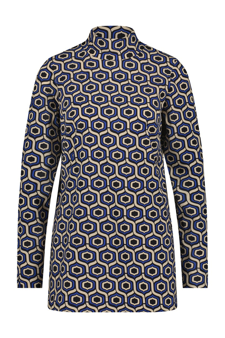 Mavis Graphic Tunic - Blauw Dessin