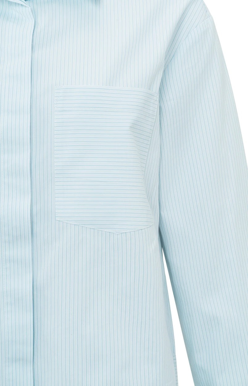 Striped Blouse - Blauw Dessin