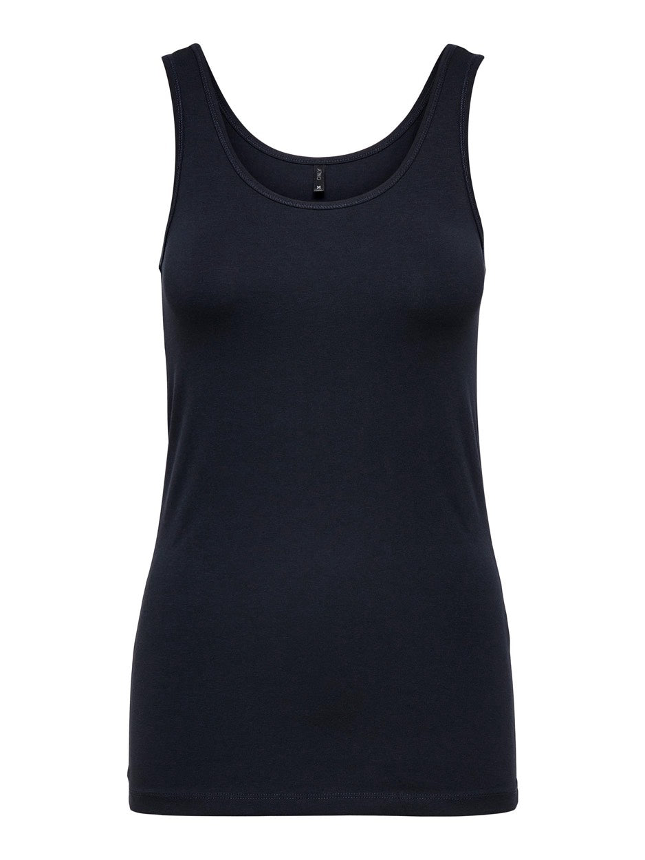 Onllive Love S/l Tank Top Noos - Navy