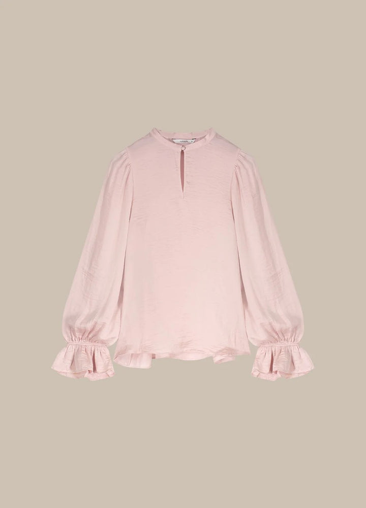 Pussybow Top - Mauve