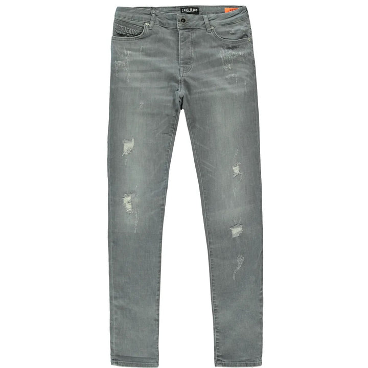 7282813 Aron Damage Grey Used - Grey Denim