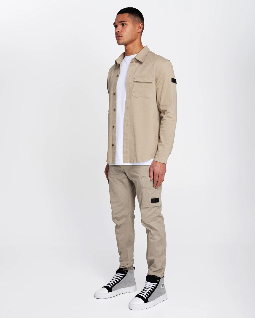 Core Cargo Pants - Beige