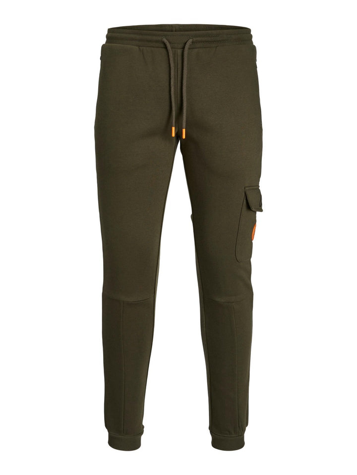 Jpstwill Jjhunters Cargosweat Pants - Donkergroen