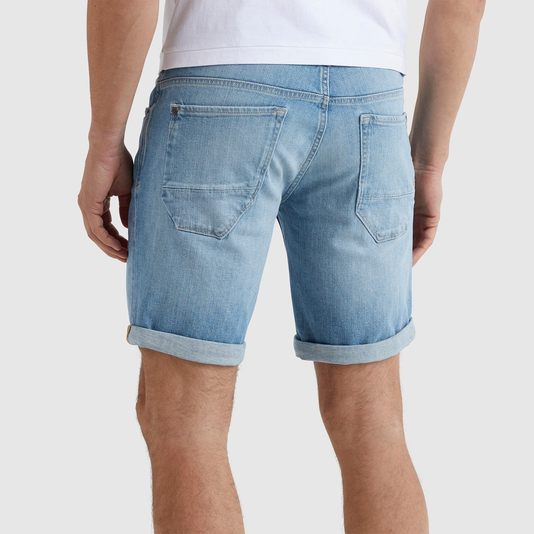 Pme Legend Nightflight Short Light Blue Wash - Blue Denim