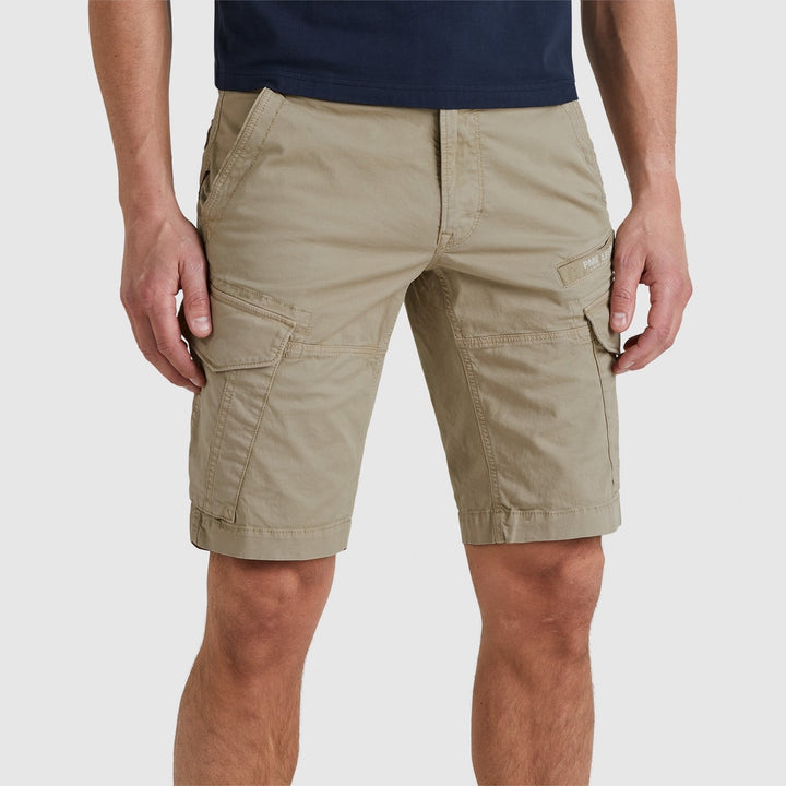 Nordrop Cargo Shorts Stretch Twill - Taupe