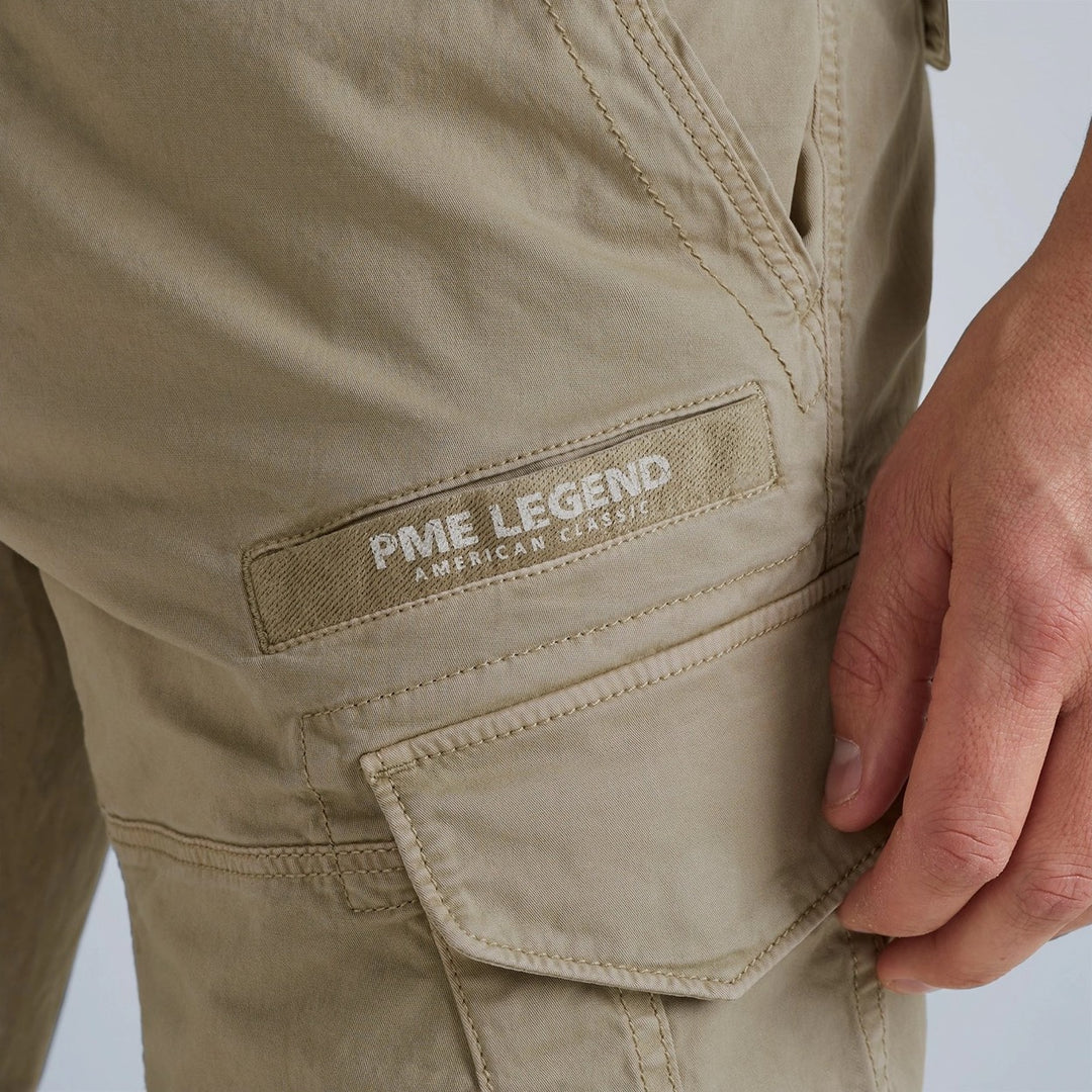 Nordrop Cargo Shorts Stretch Twill - Taupe