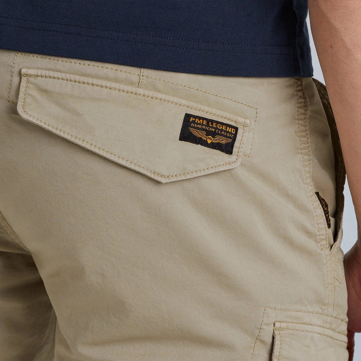 Nordrop Cargo Shorts Stretch Twill - Taupe