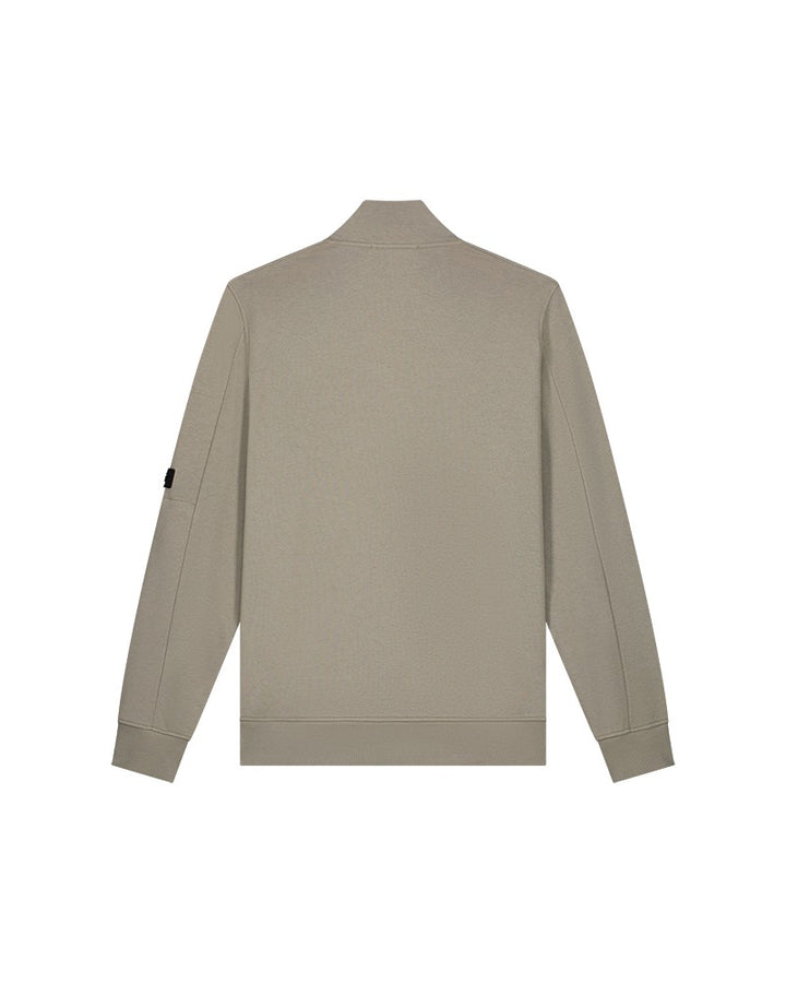 Pocket Quarter Zip - Olijf