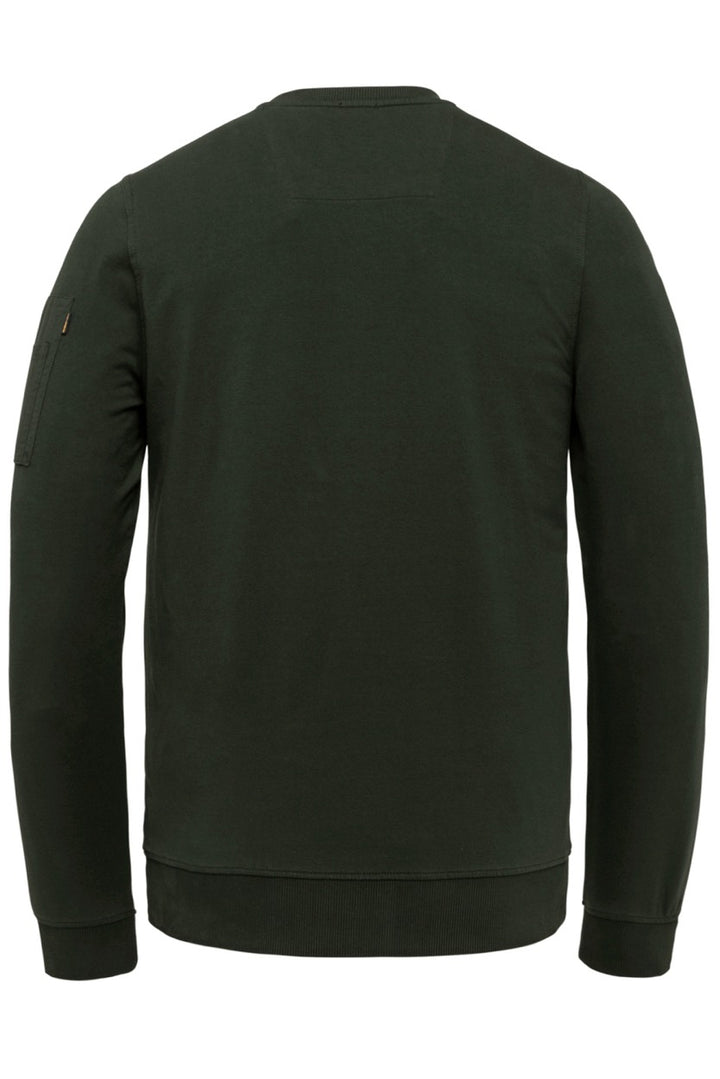 R-neck Airstrip Sweat - Olijf