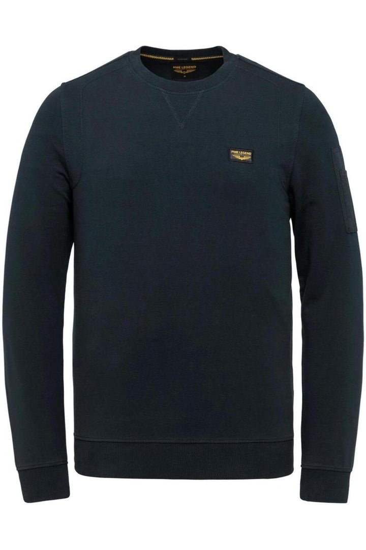 R-neck Airstrip Sweat - Navy