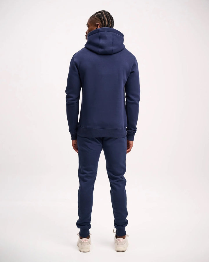 Stripe Signature Hoodie - Navy