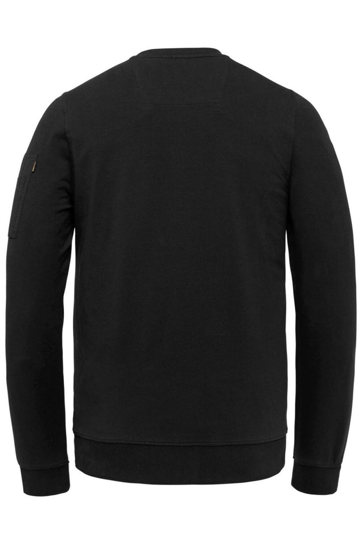 R-neck Airstrip Sweat - Zwart