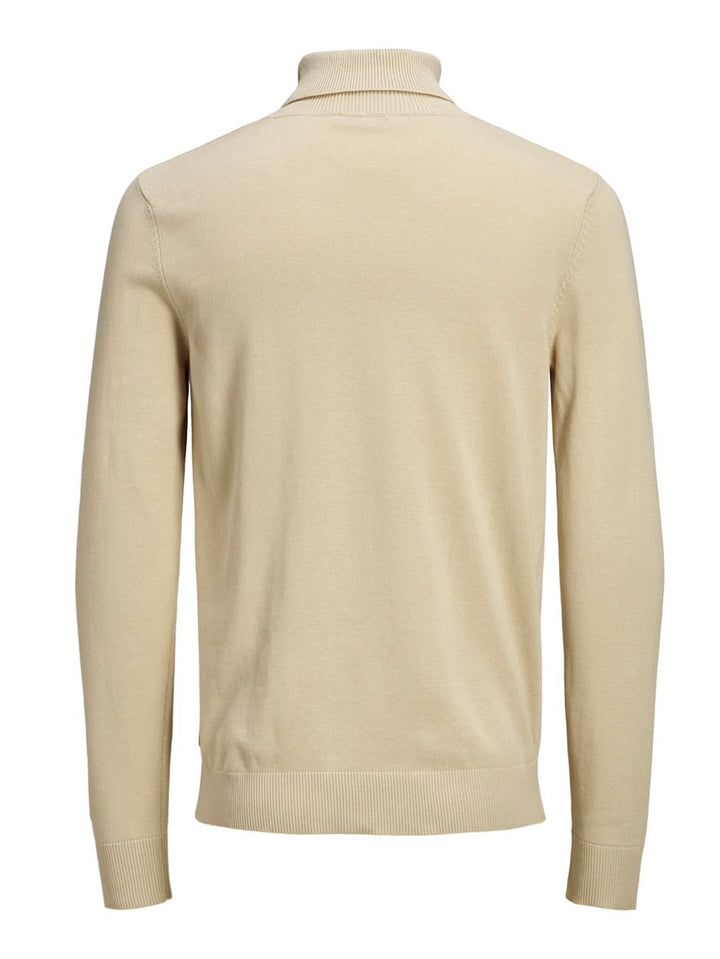 Jjeemil Knit Roll Neck Noos - Beige