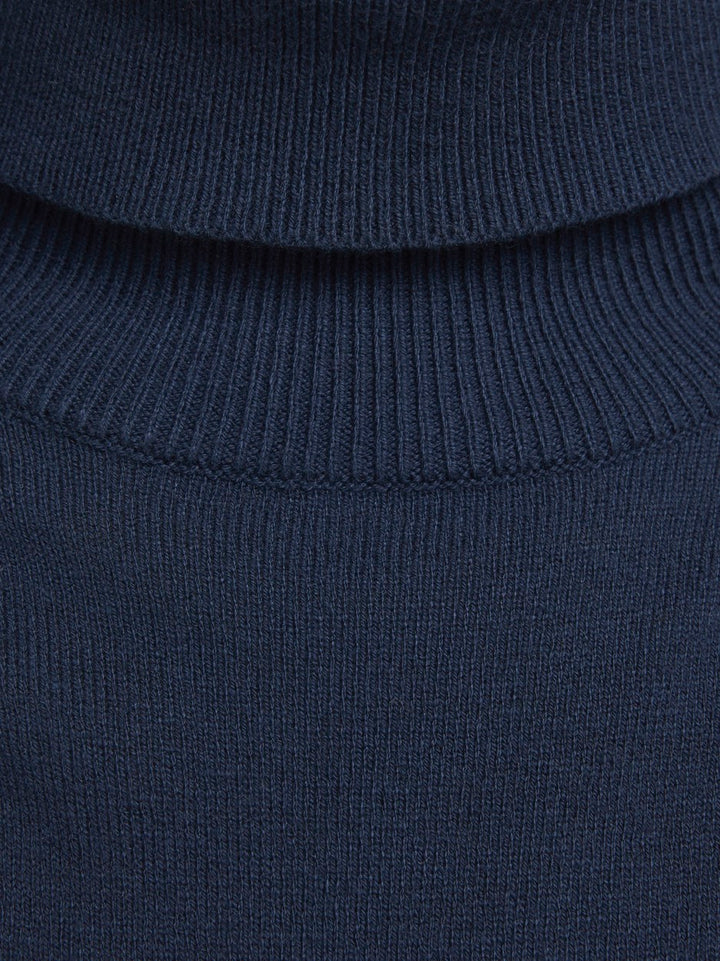 Jjeemil Knit Roll Neck Noos - Navy