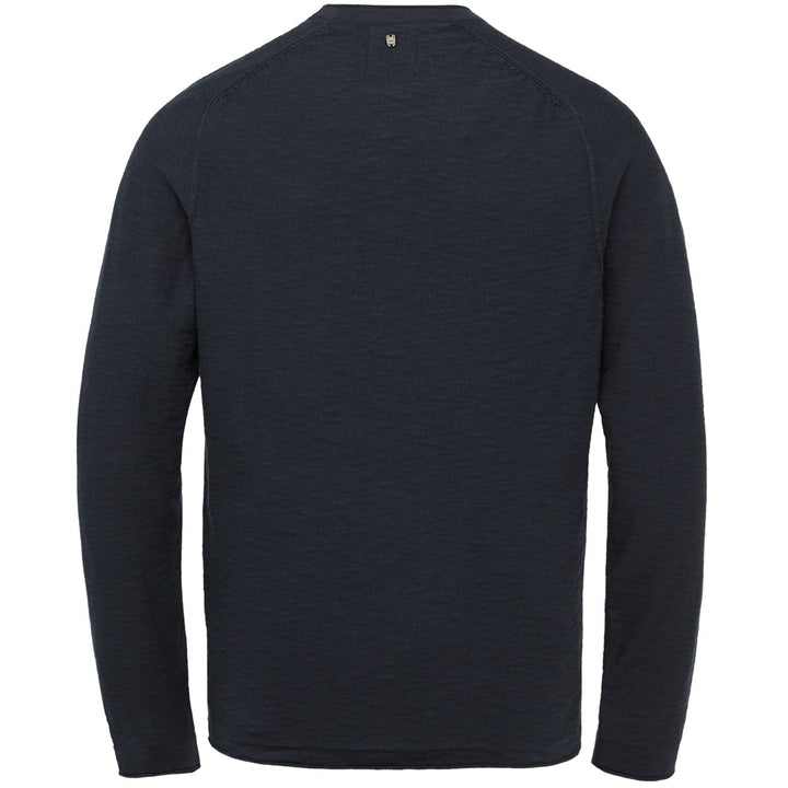 R-neck Linen - Navy