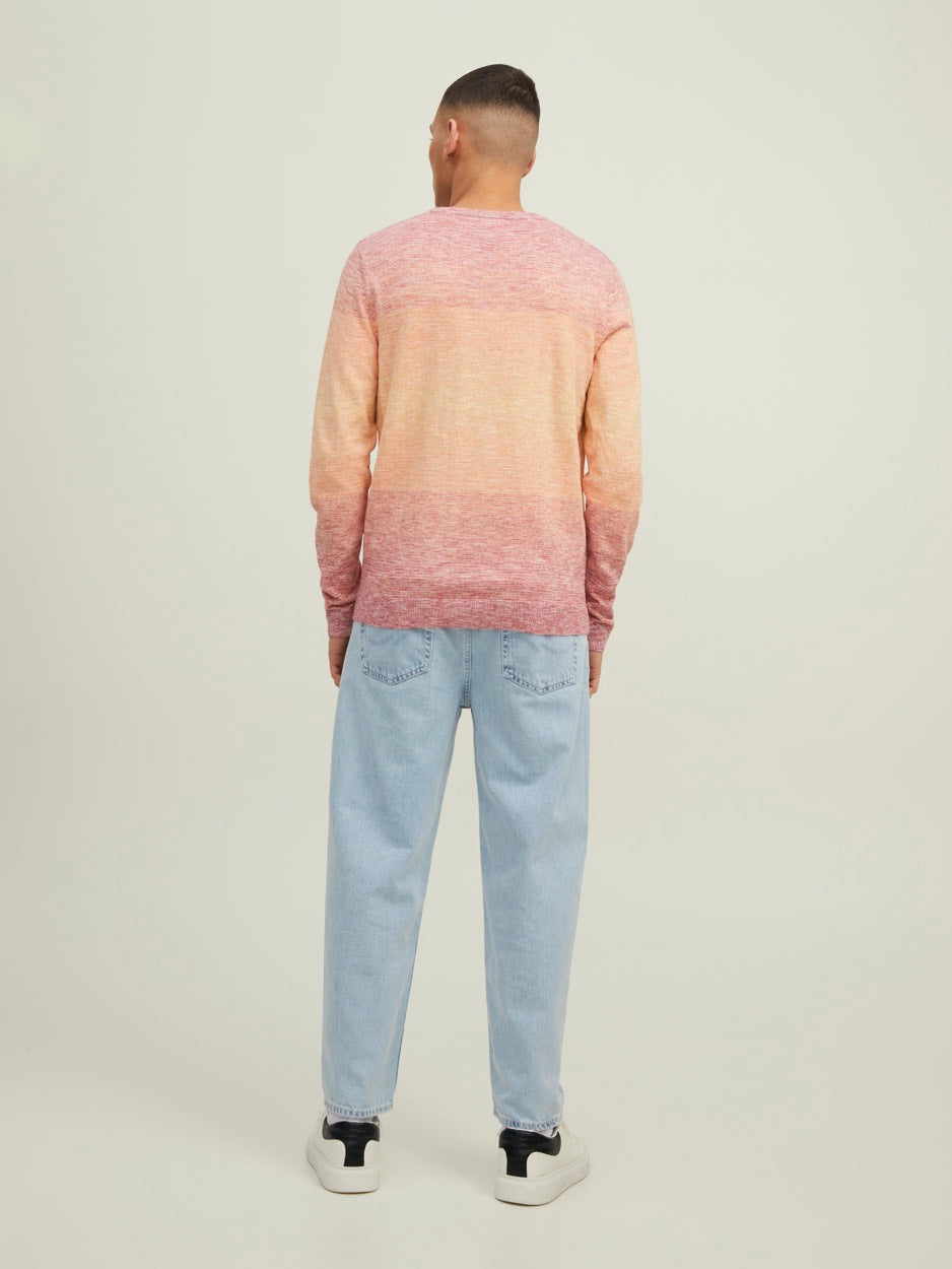 Jormalibu Knit Crew Neck - Zalm/peach