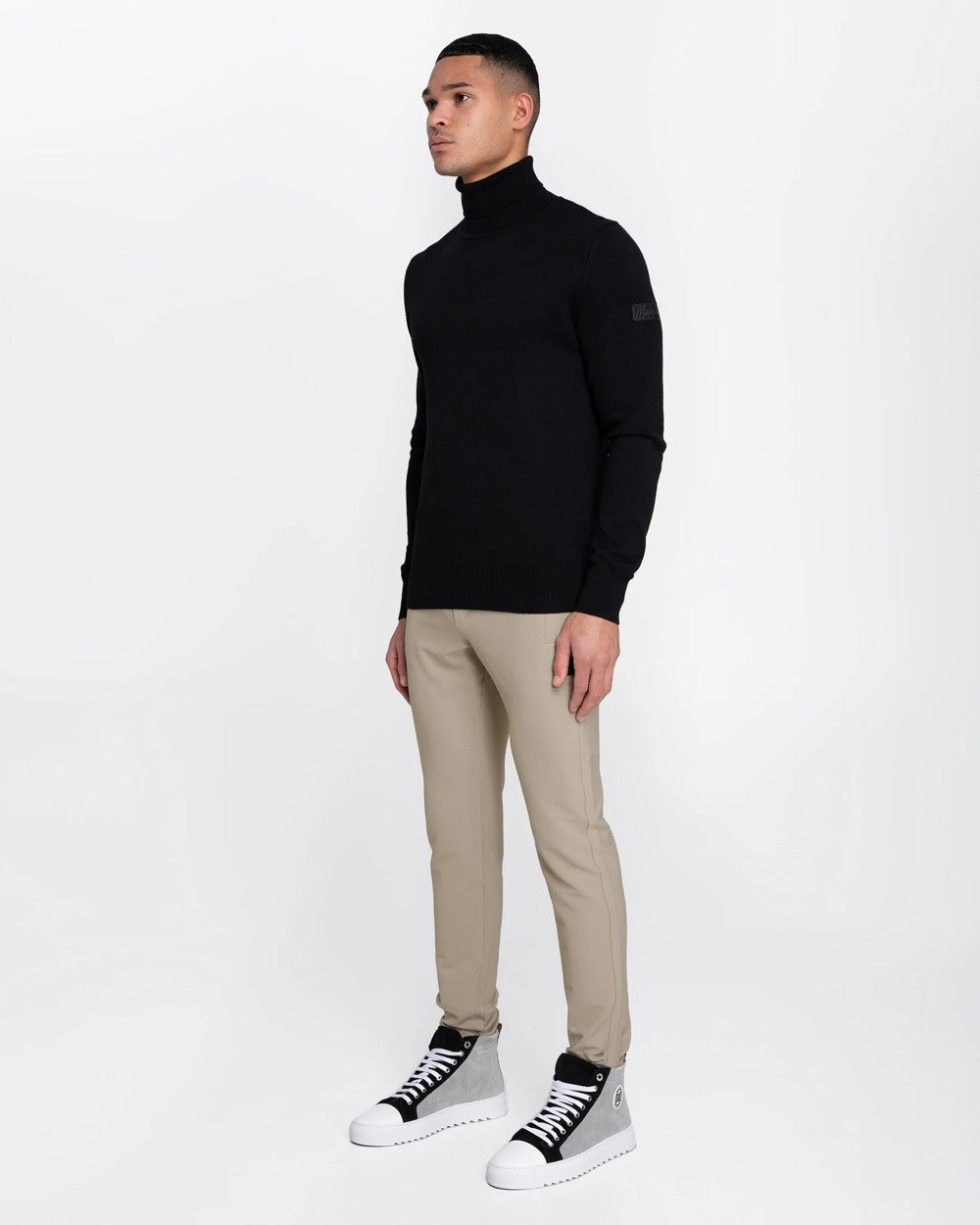 Knit Turtleneck - Zwart