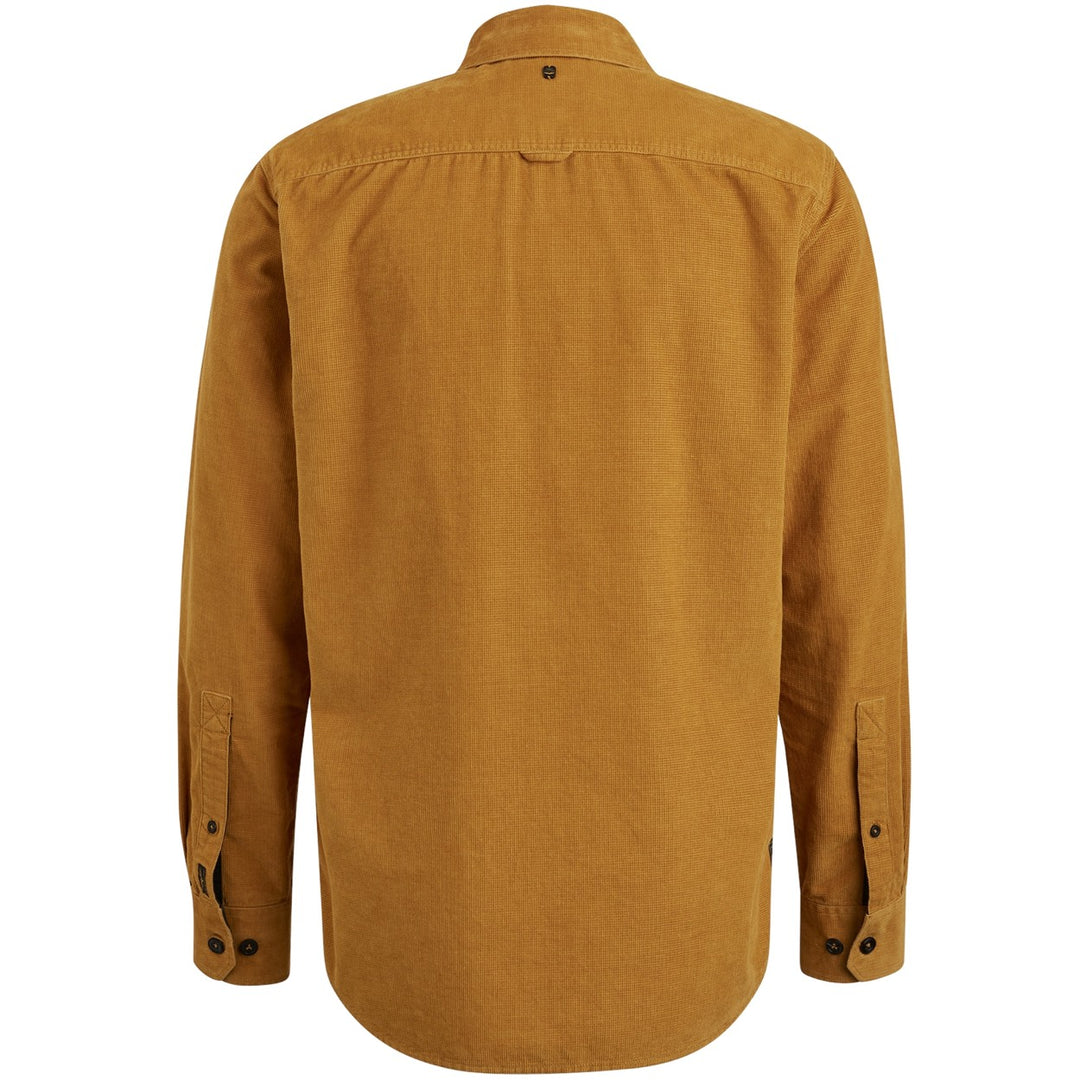 Long Sleeve Shirt Fine Waffle Cord - Oker