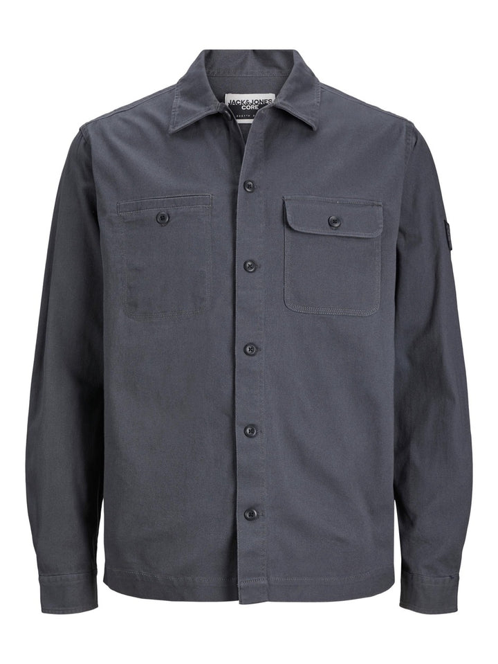 Jcoclassic Ben Overshirt Ls Relaxed - Steel