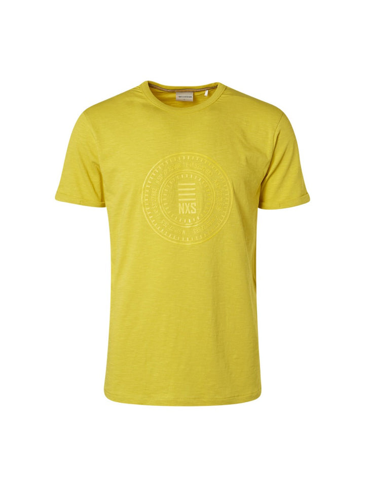 T-shirt Crewneck Slub - Geel