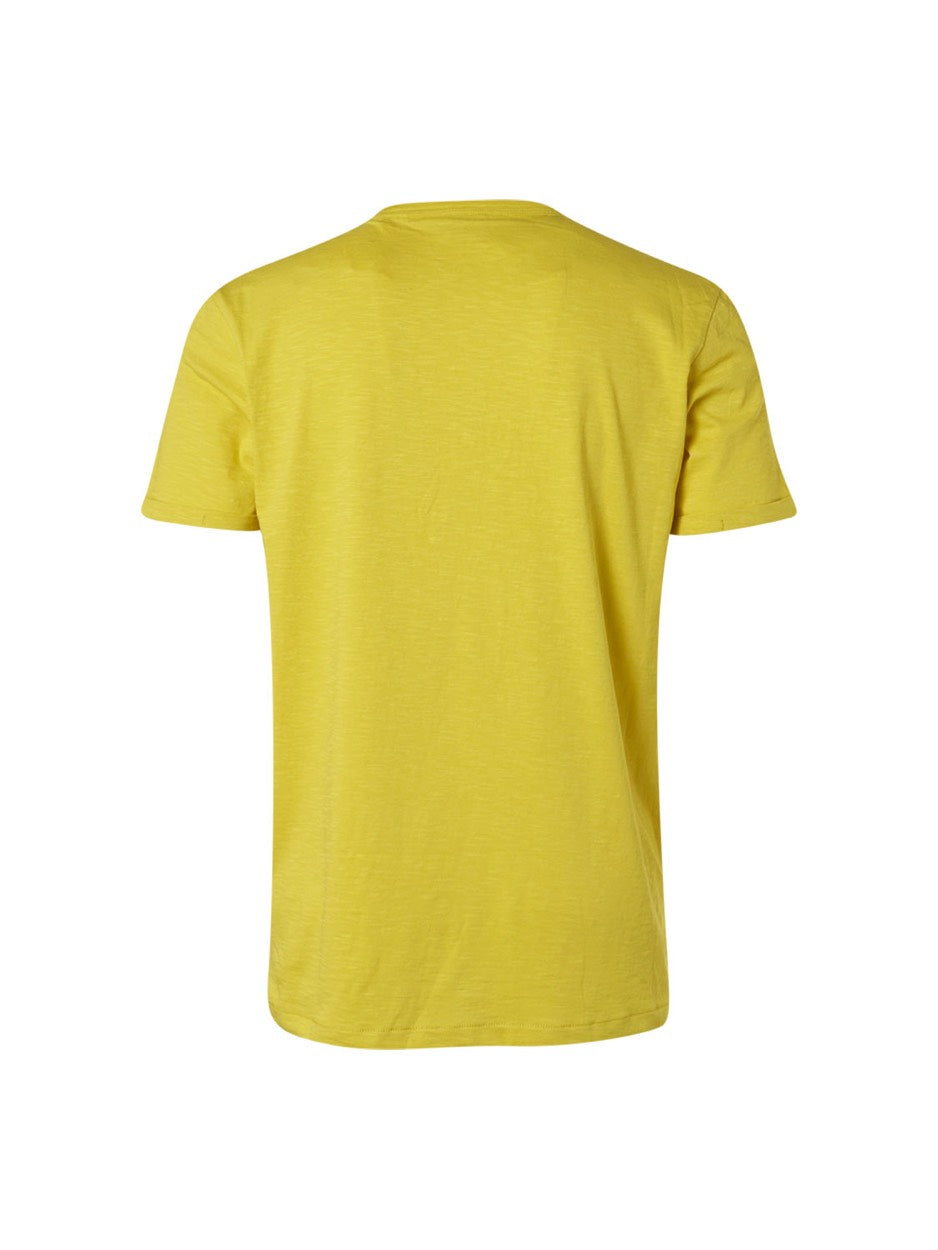 T-shirt Crewneck Slub - Geel