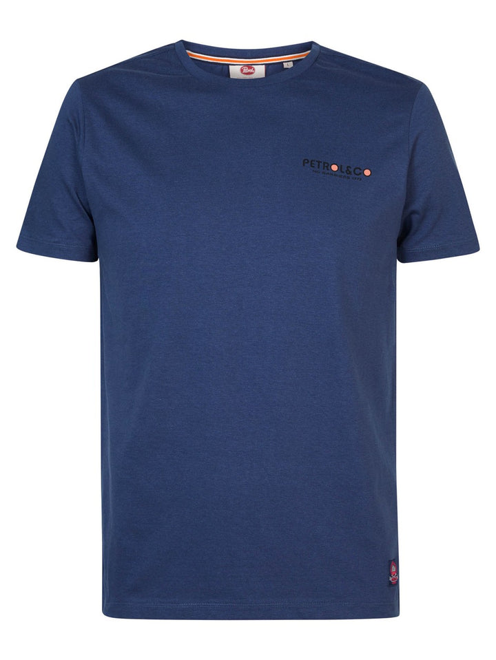 T-shirt Back Print - Navy