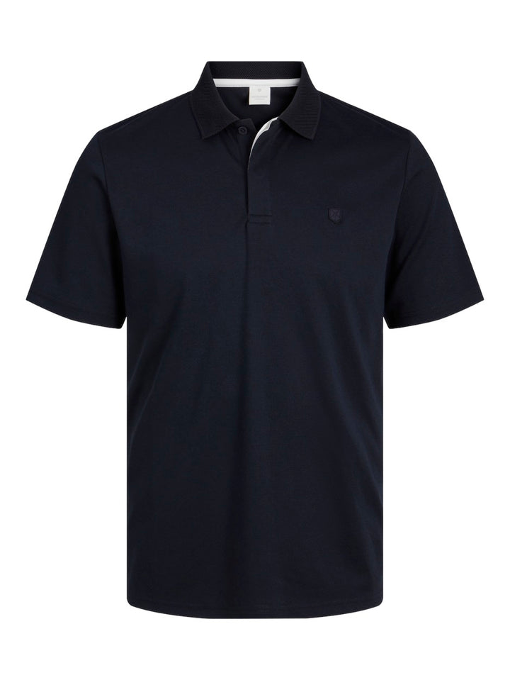 Jprccrodney Ss Polo Sn - Blauw Dessin