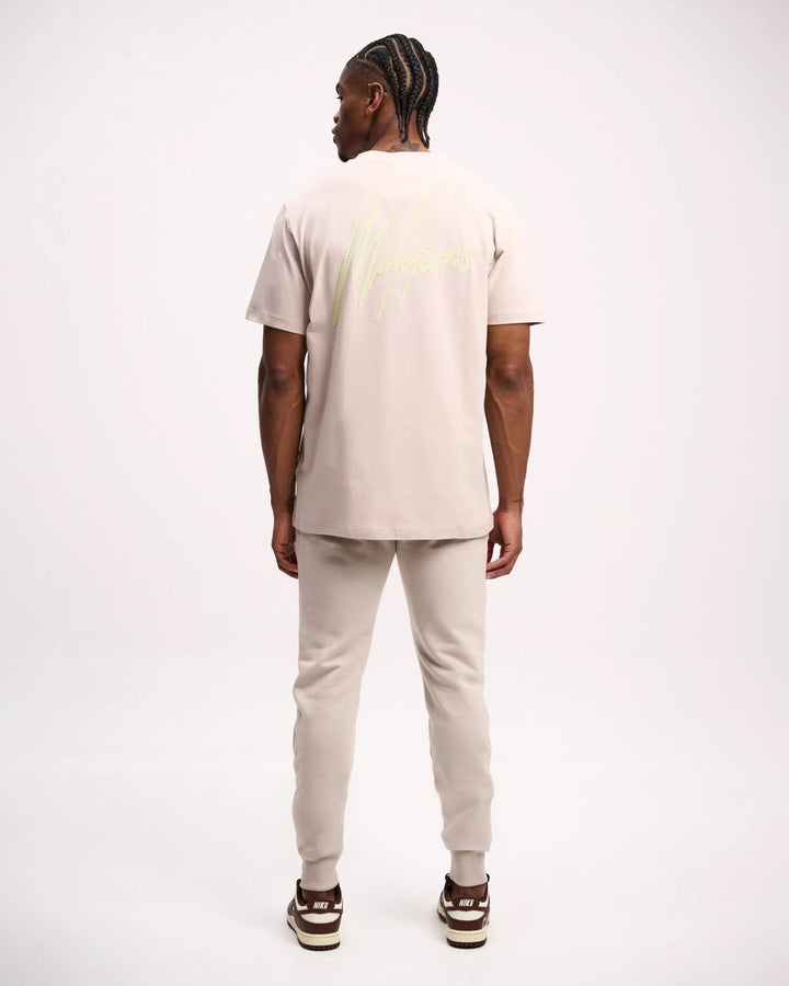 Stripe Signature T-shirt - Taupe