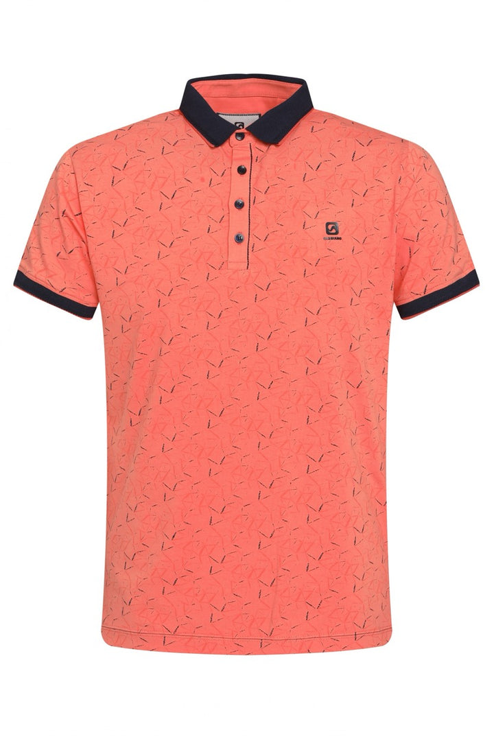 233561 Polo Shirt - Oranje Dessin