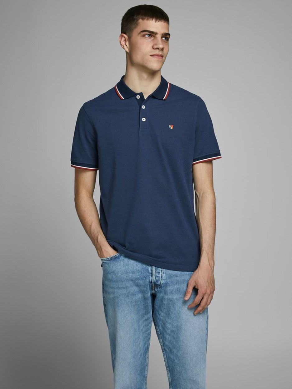 Jprbluwin Polo Ss Sts - Navy