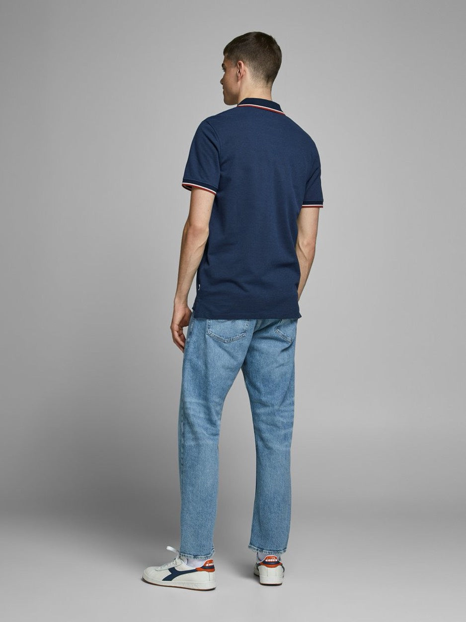 Jprbluwin Polo Ss Sts - Navy
