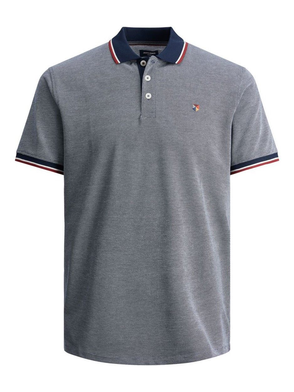 Jprbluwin Polo Ss Sts - Blauw Melee