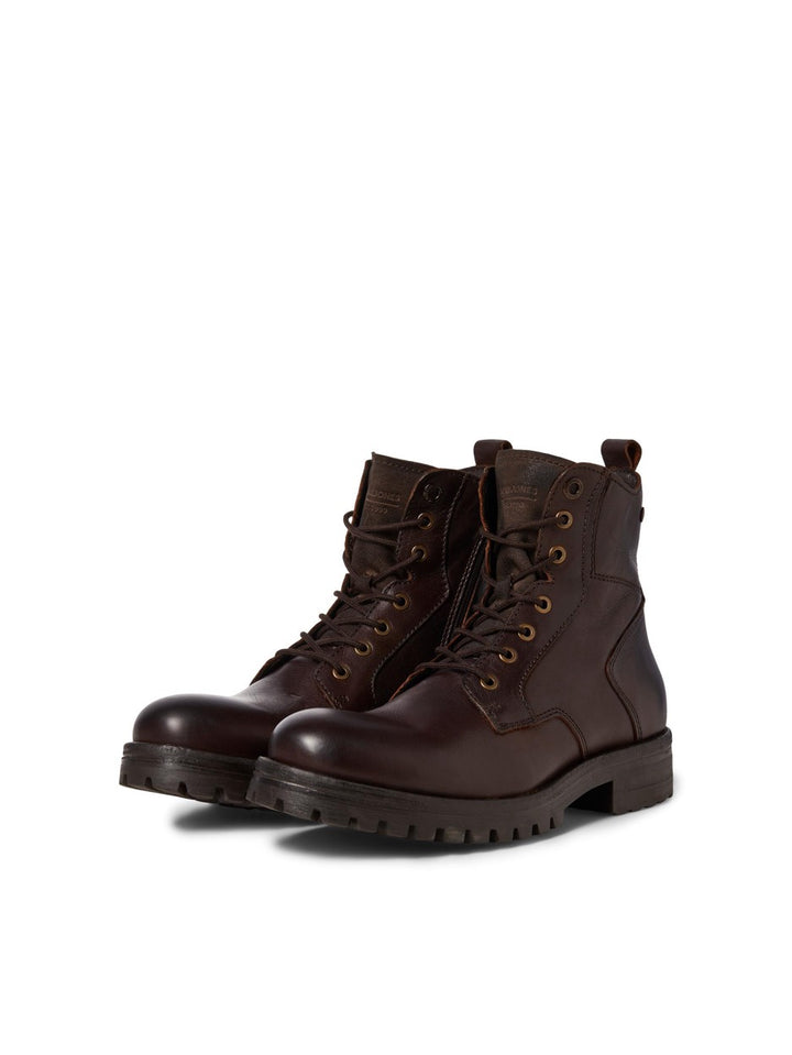 Jfwatticus Leather Boot - Bruin