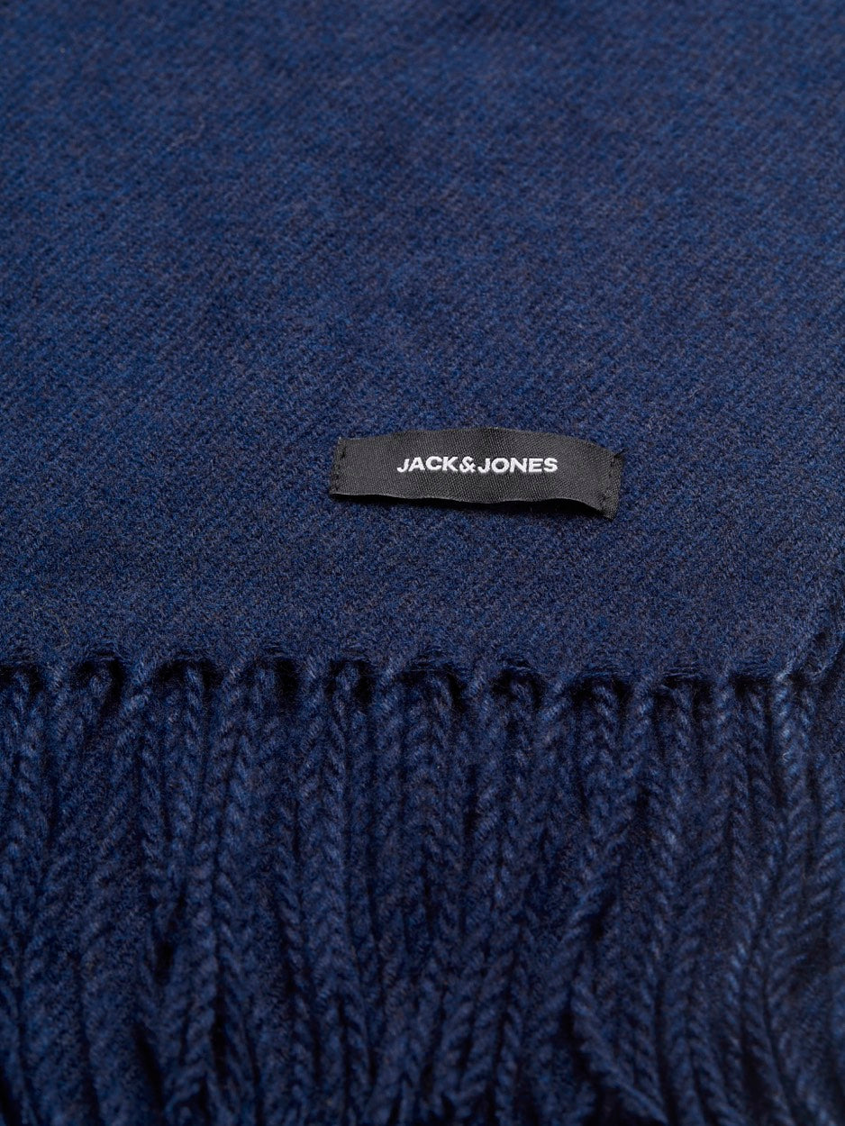 Jacsolid Woven Scarf Noos - Navy