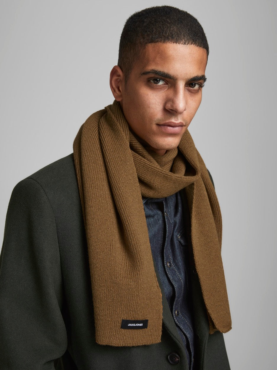 Jacdna Knit Scarf Noos - Camel